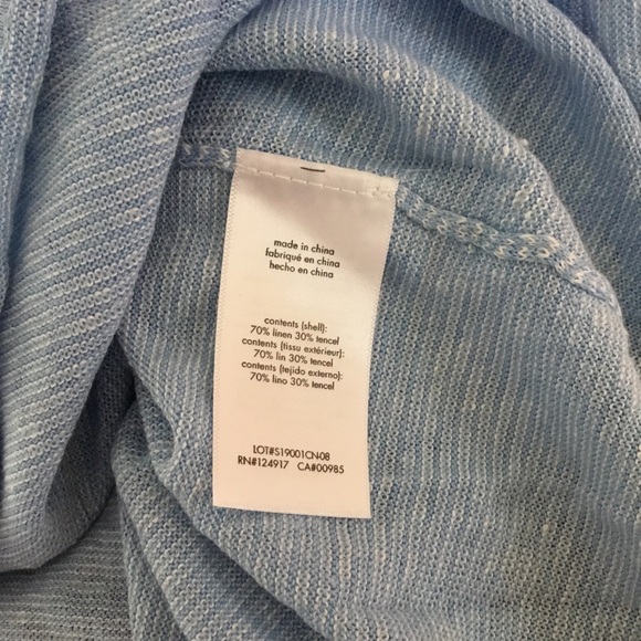 Onia Kevin Crewneck Sweater Sea Stripe Sky - Picture 10 of 12